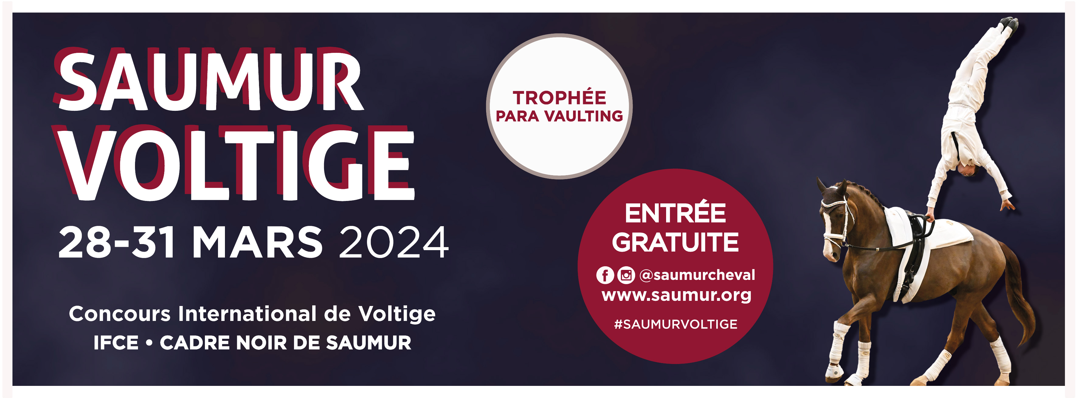 Événements et programmation 2023 au Cadre Noir de Saumur